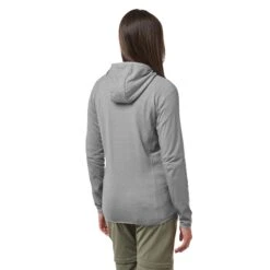 Craghoppers Nosilife Nilo Hooded Top Dame -Osprey Butikk Web version CWT1256 X98 CloudGreyMarl 3