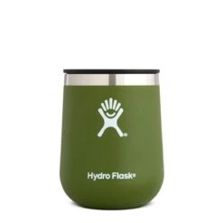 Hydro Flask Tur-Vinglass (295ml) -Osprey Butikk hydro flask stainless steel vacuum insulated 10 oz wine tumbler olive
