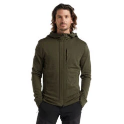 Icebreaker Quantum III LS Zip Hood Herre