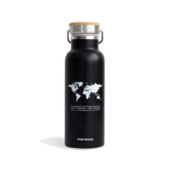 World Bottle Black