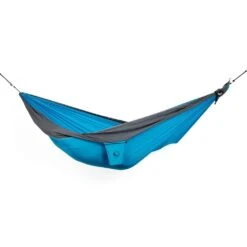 TICKET TO THE MOON Hengekøye King Size -Osprey Butikk ticket to the moon parachute hammock king size aqua grey add hanging kit add tree friendly moon straps 15.99 11876 p